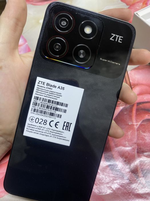 ZTE Blade A35 с каробкой 64 гб