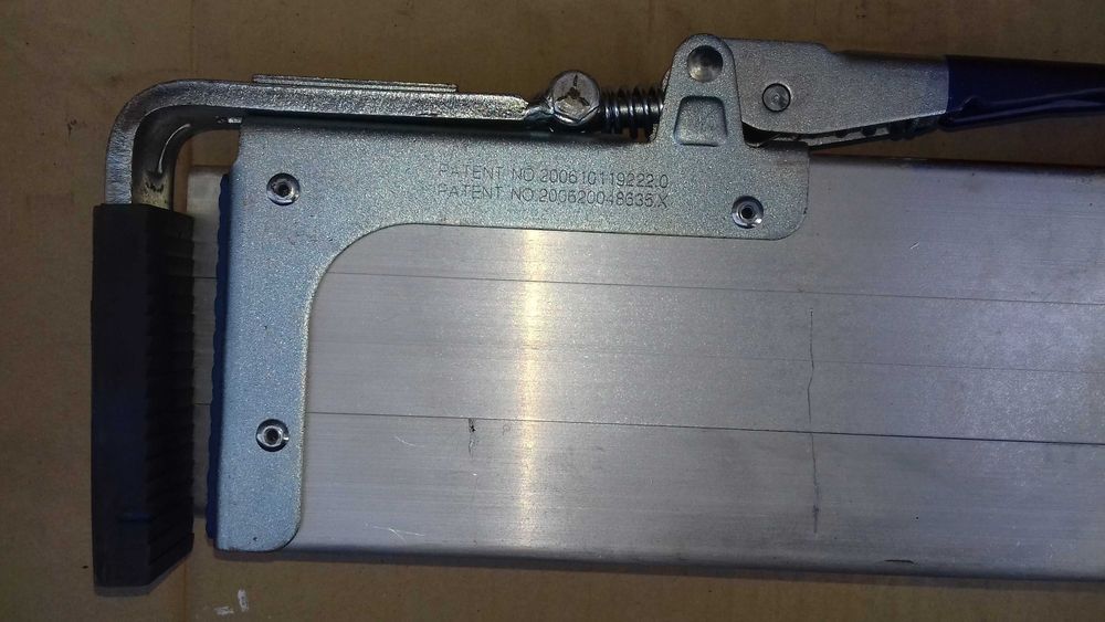 Bară protecție/fixare marfă pentru remorcă TIR, ajustabilă, ALUMINIU