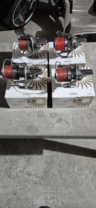 4x Mulinete Daiwa Basia Tournament QD 45