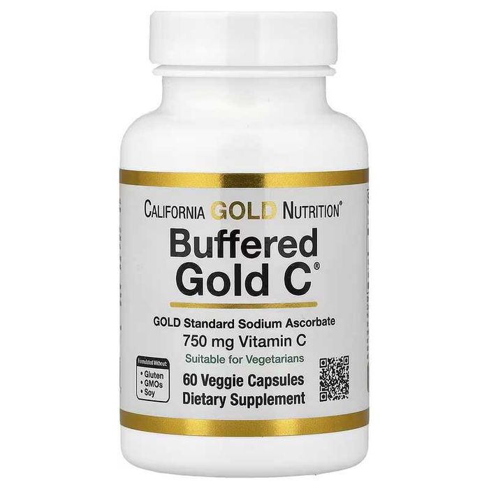 California Gold Gold C Vitamin C 500 mg 1000 mg Витамин C 1000 мг