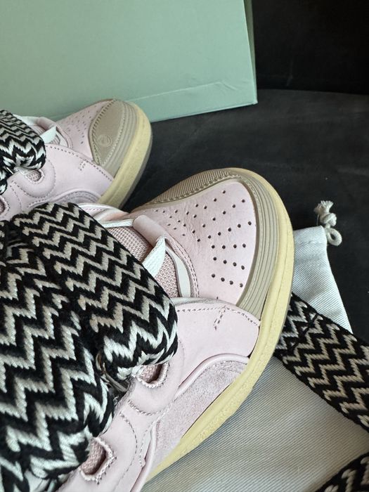 Adidasi Lanvin Curb Lace-up - piele naturala/size 36-45/full pack