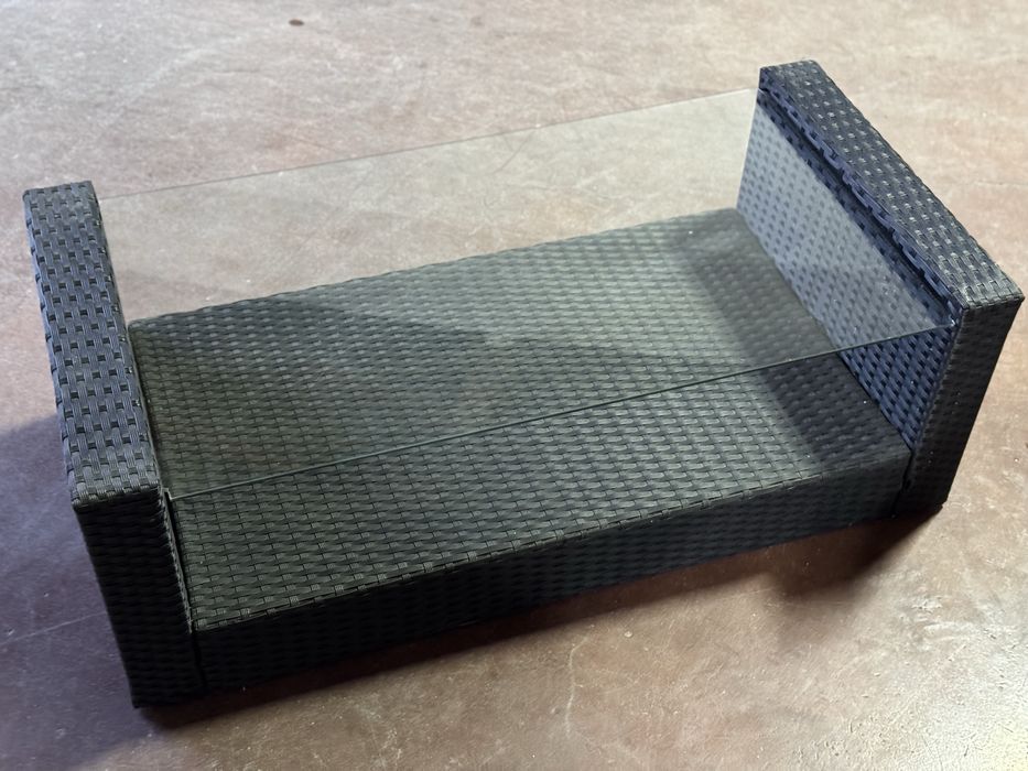 Masa de gradina, poliratan