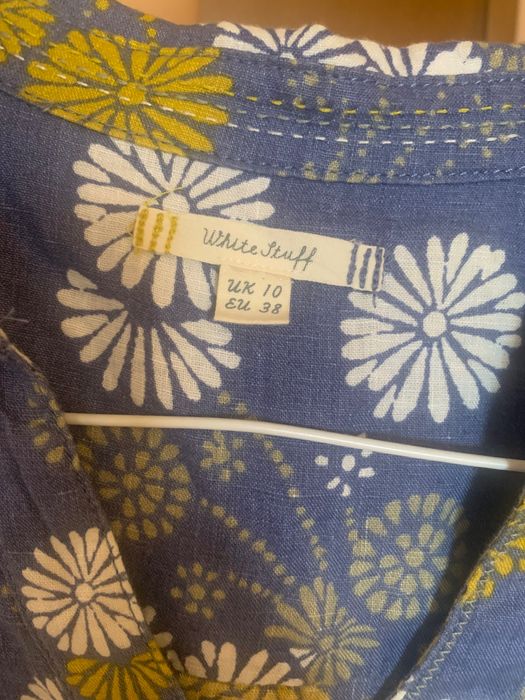 Ленена рокля( туника)  White Stuff флорален десен