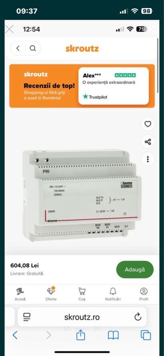 Videointerfon Bticino