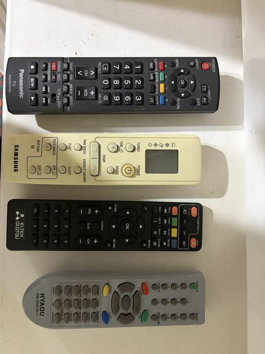 ДПУ от TV Panasonic,  HYOU, OTAU TValatau, от кондиционера Samsung