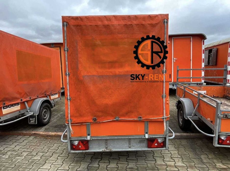 Ремарке с  брезент ПОД НАЕМ
