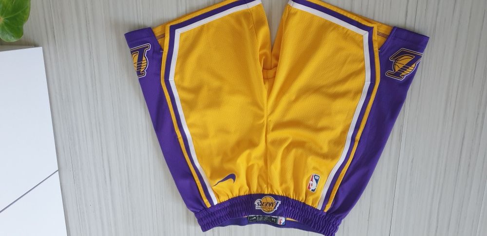 Nike NBA Dri - Fit Lakers LA Short  34/ - M  НОВО! ОРИГИНАЛ! Мъжки