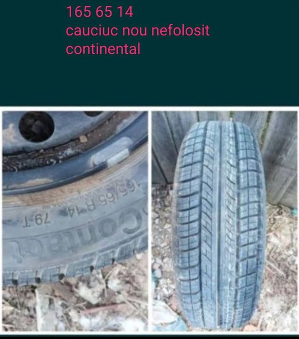 Cauciuc anvelopă vară la bucată , R14 țoli ,livrarea avantajoasă!