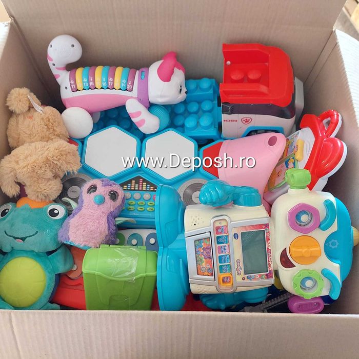 Depozit jucarii second hand la kg , engros , import Anglia