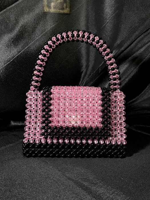 Geanta margele HANDMADE