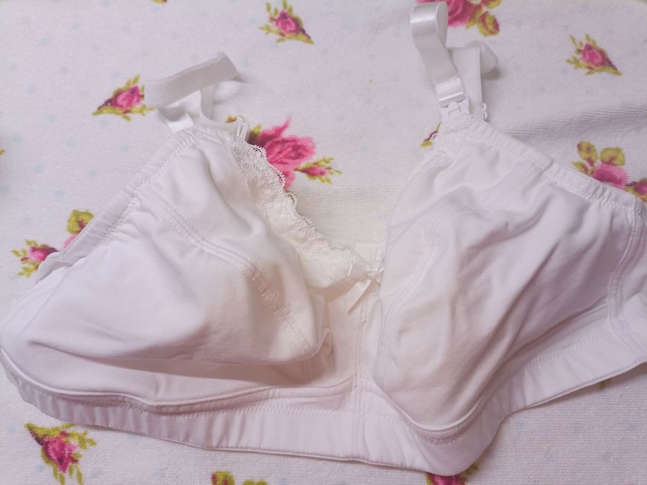 2  buc set/ Sutien alăptare bumbac organic Nou