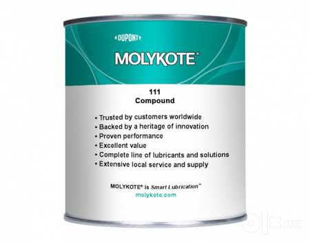 MOLYKOTE 111 COMPOUND - силиконовая смазка для уплотнителей автоклавав