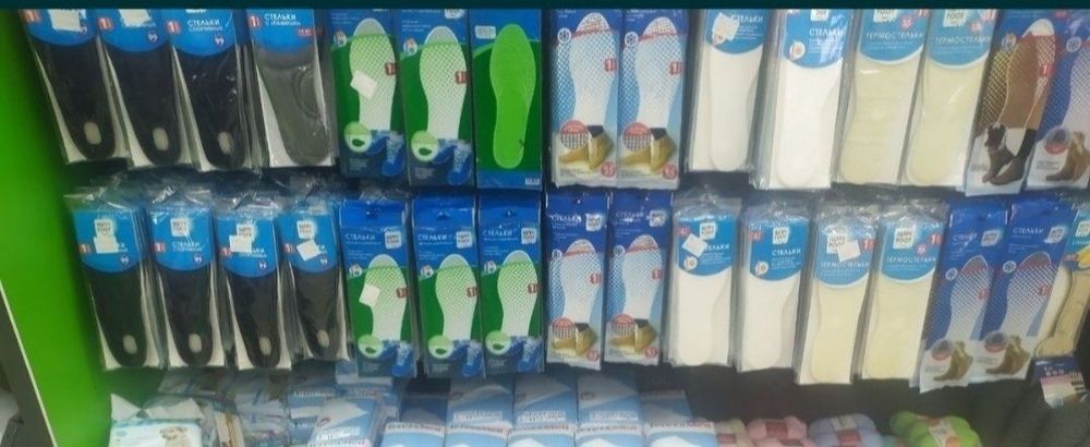 Стельки различные варианты