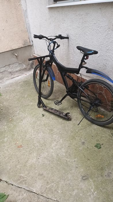 Bicicleta și trotineta