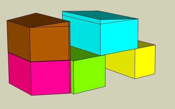 Метална конструкция за двуетажна къща, преместваема