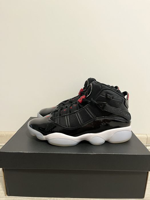 Jordan 6 Rings “Black/Gym Red/White”