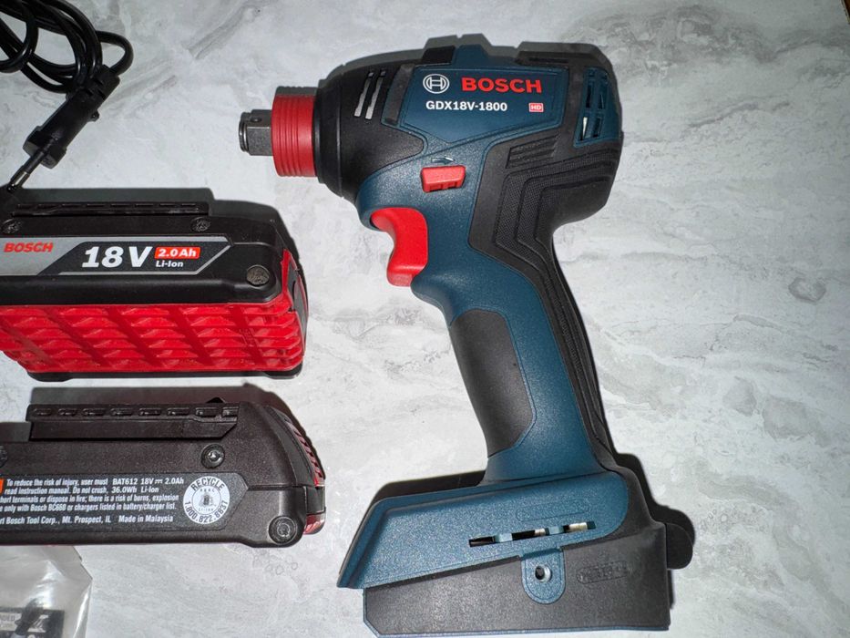 Аккумуляторный Гайковерт Bosch GDX18V-1800 (GDX 18v-200C)