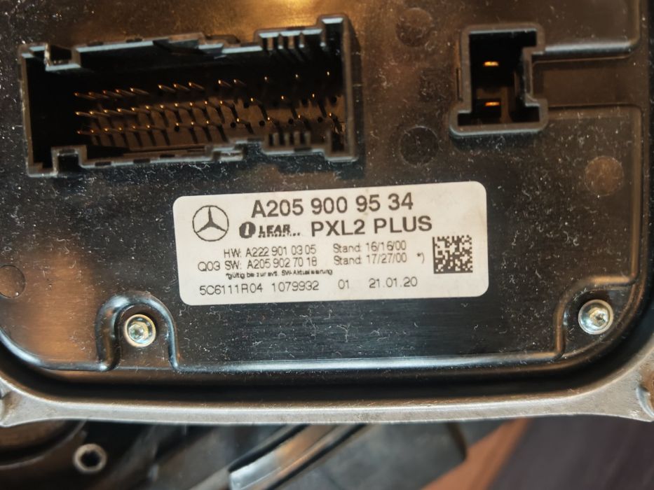 MERCEDES GLE W167 2018+  многолъчни led фарове оригинал