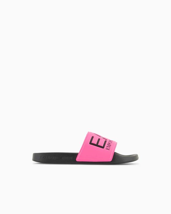 Плажни чехли джапанки EA7 Emporio Armani розови