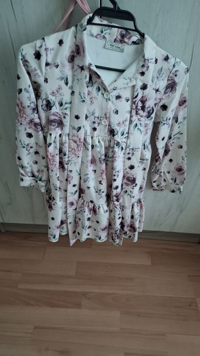 Детска рокля с шлифер