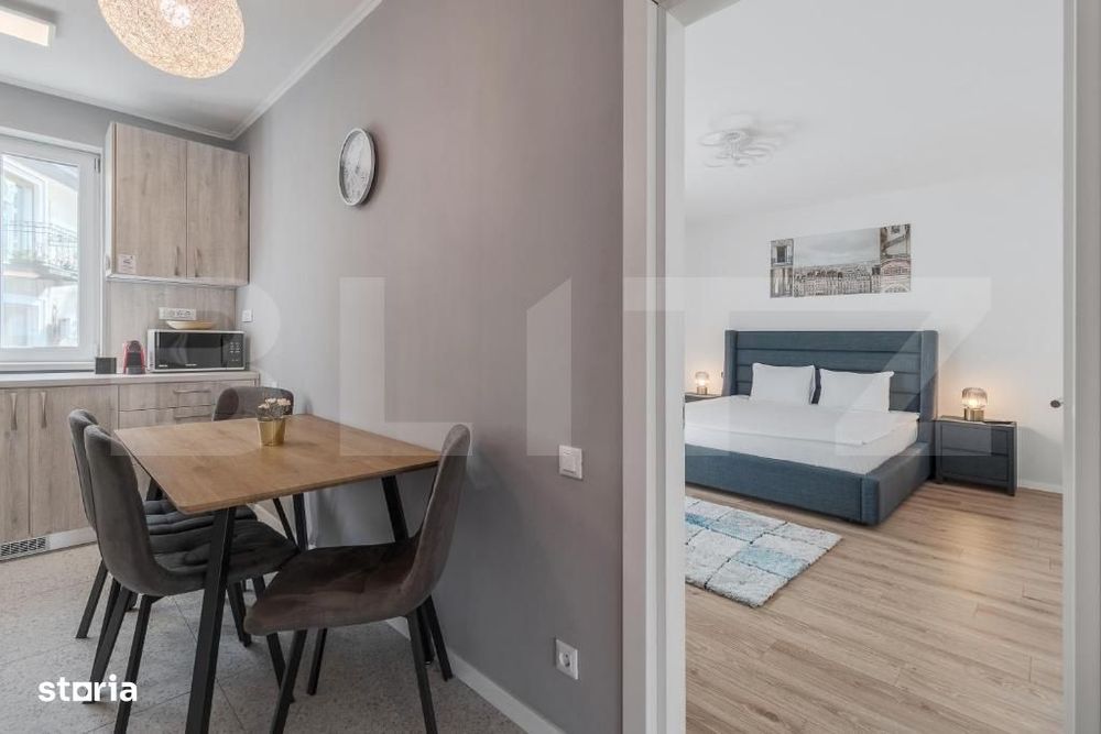 Apartament modern cu 3 camere, central, etaj 1