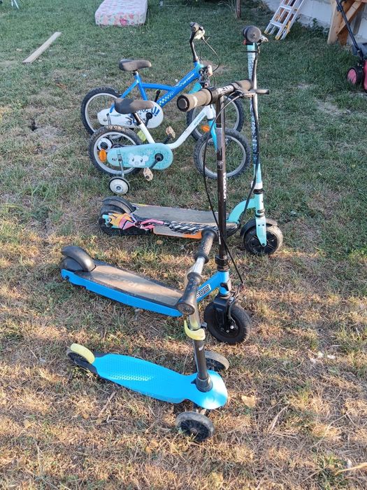 Biciclete, trotinete