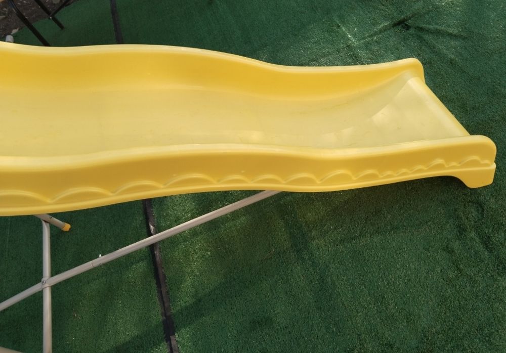 Горка детская жёлтая