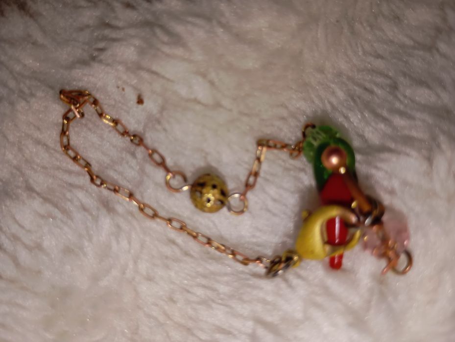 Винтидж  гривна ръчна изработка за дете