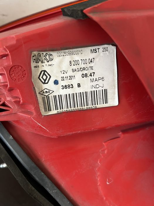 Stop dreapta Renault Clio sedan an 2009-2012