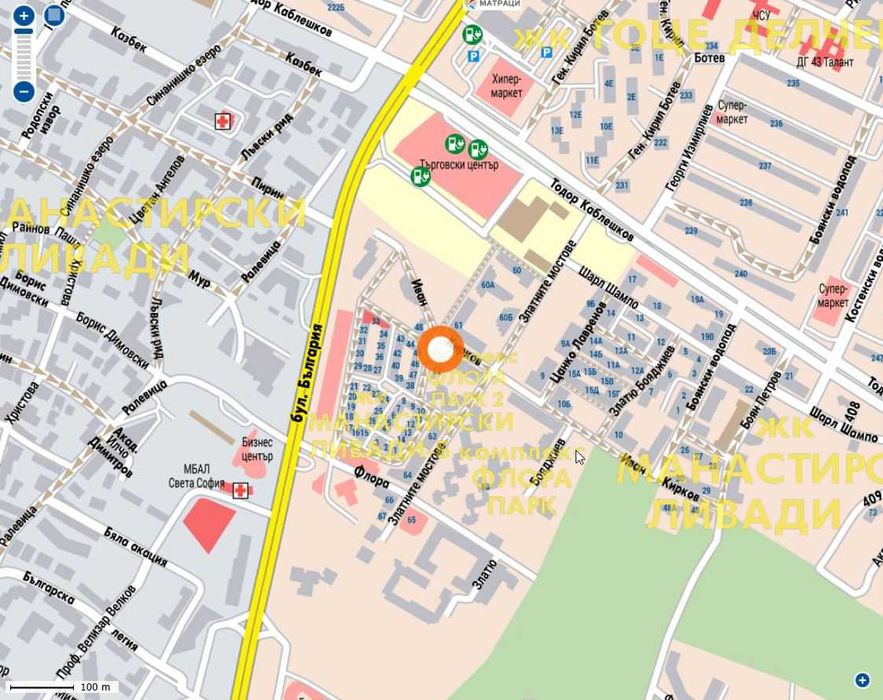 Дава се под наем Гараж / Паркомясто в София, Гоце Делчев - 45 кв.м за 255 € - Снимка #4