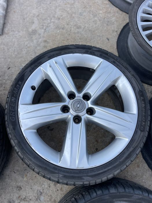 Оригинални джанти 18цола/5х110/7.5/et37/65mm от опел астра h