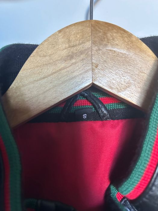 Мъжко кожено яке Gucci