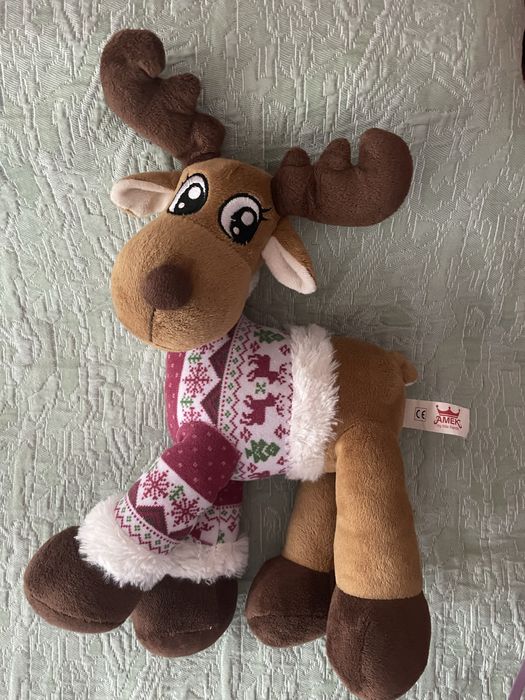 Детско олекотено яке++ Плюшено еленче