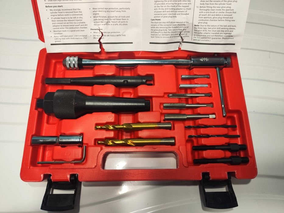 DEWIN комплект за вадене на подгревни свещи M8/M10