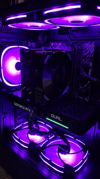 Новый системный блок игровой компьютер пк Core i5 14400 RTX 5060