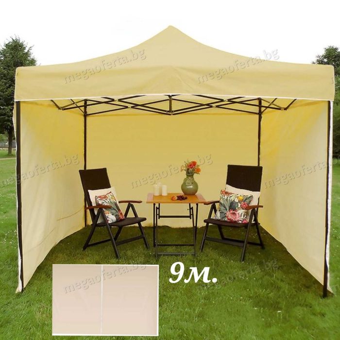 Страници за Шатра Хармоника 9м., Завеси за Сгъваеми Шатри, 5 цвята