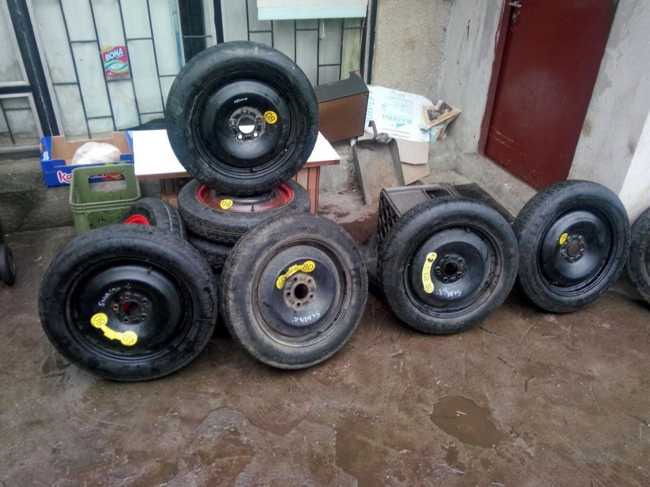 Roata rezerva slim Volvo,V50,S40,S80,5x108 pe 16, 5 prezoane