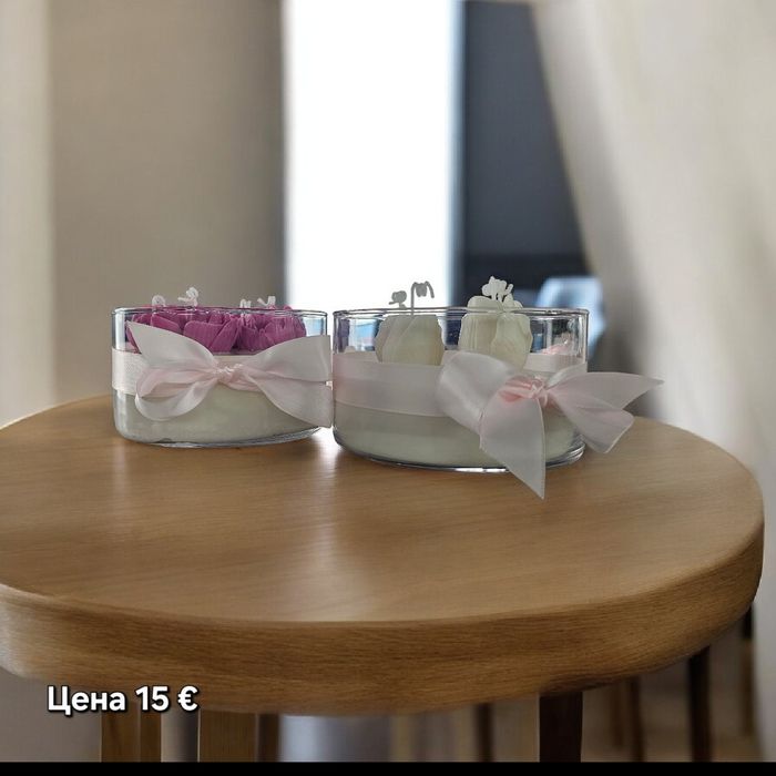 Свещи от соев восък