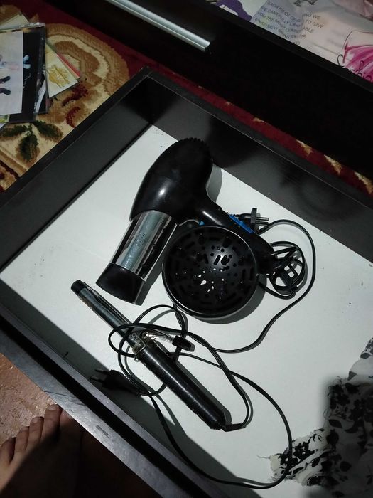 Фен и утюжок рабочий