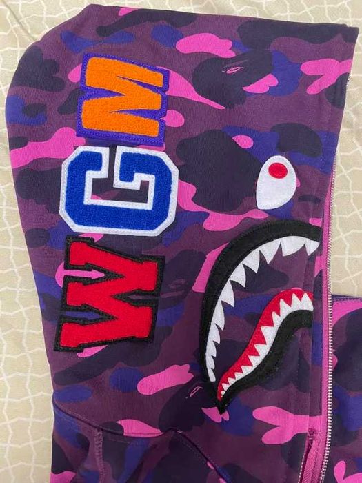 Bape Hoodie Mov Marime L