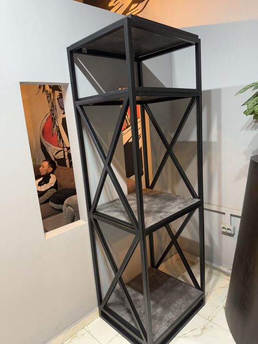 Мебель лофт для барбершопа