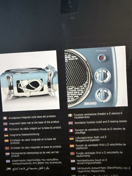 Aeroterma Ariete ventilator incalzitor