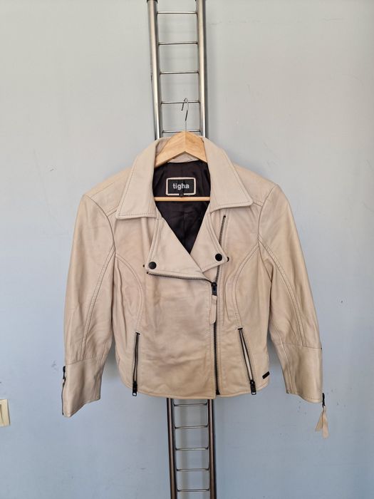 Страхотно дамско кожено яке TAGHA размер М