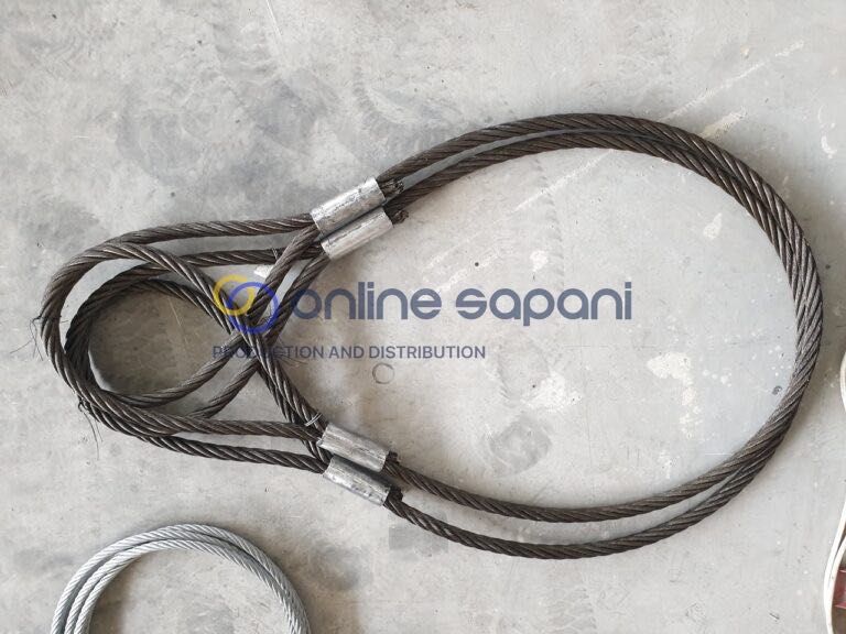 Стоманени сапани (въжени сапани с уши) от ф 5мм до ф 52мм с уши