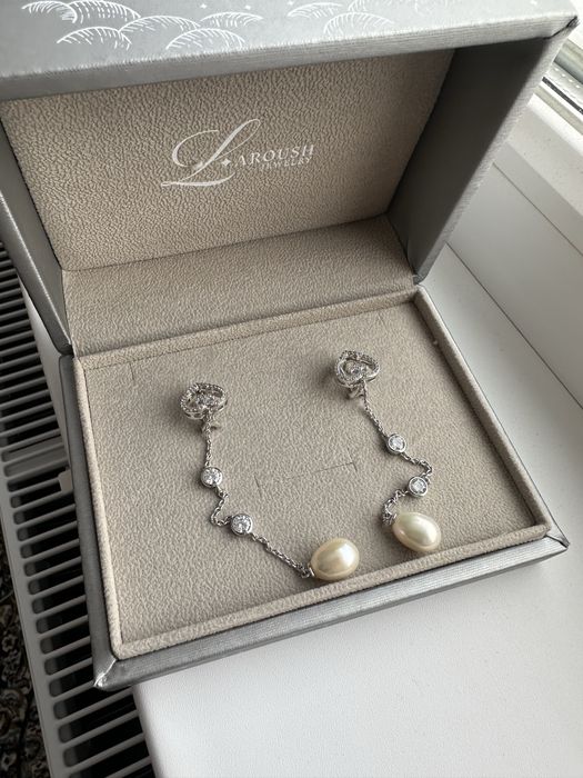 Laroush сердце  серьги