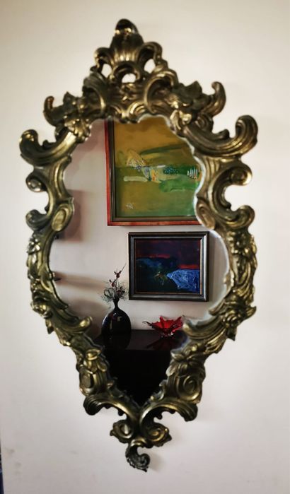 Огледало бронз ар нуво на повече от 120  г.