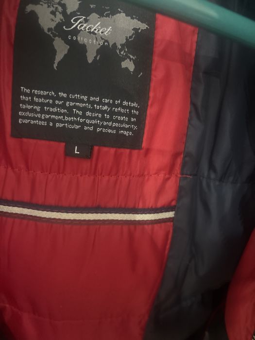 Мужской пуховик с капюшоном