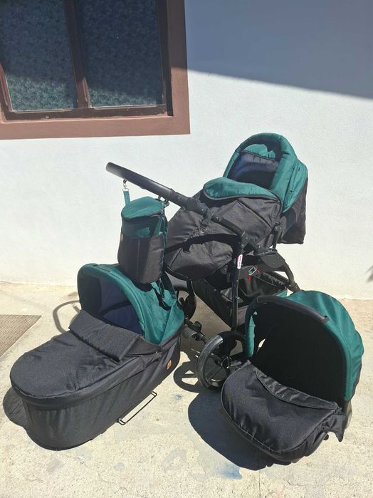 Căruț 3 in 1, ca nou