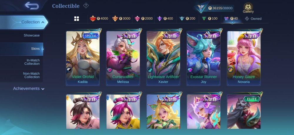 Аккаунт Mobile legends