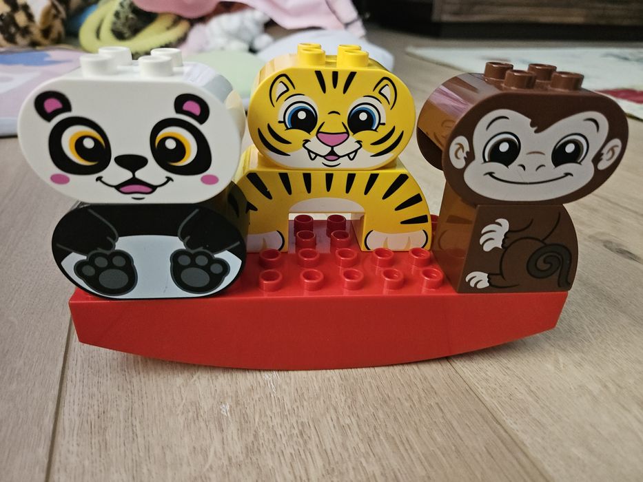 Lego duplo animale si turbina eoliana